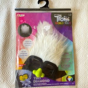Trolls World Tour Tiny Diamond Light Up Halloween Face Mask